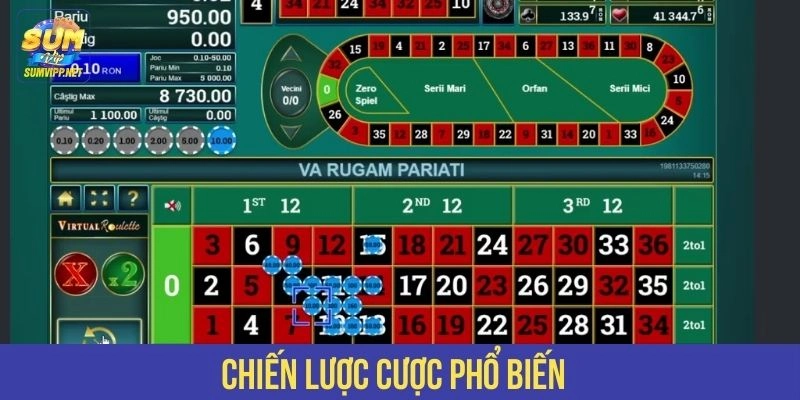 Chiến lược cược phổ biến  