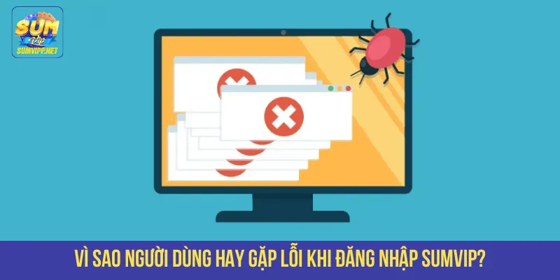 Lỗi khi đăng nhập SUMVIP