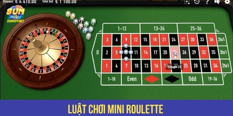 Luật chơi Mini Roulette 