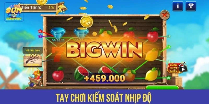 Tay chơi kiếm soát nhịp độ  