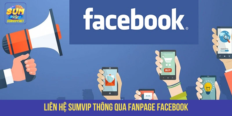 Liên hệ SUMVIP bằng fanpage